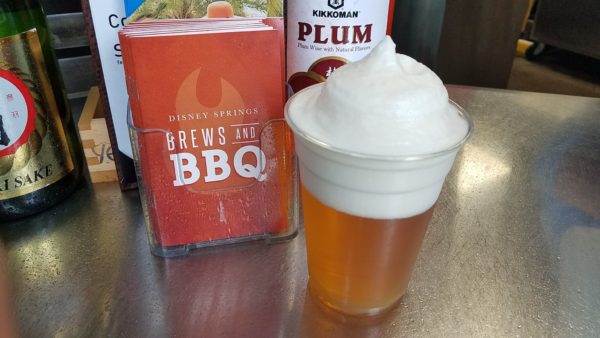 Check Out The Frozen Kirin Draft Beer At Disney Springs