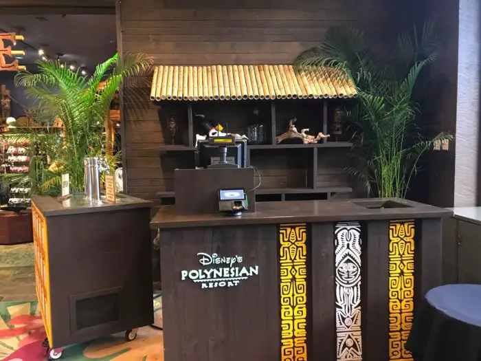 Temporary Bar Appears At Polynesian Prior To Tambu Lounge Refurbishment