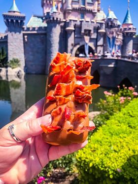 Check Out Salted Caramel Maple Bacon Donuts At Disneyland