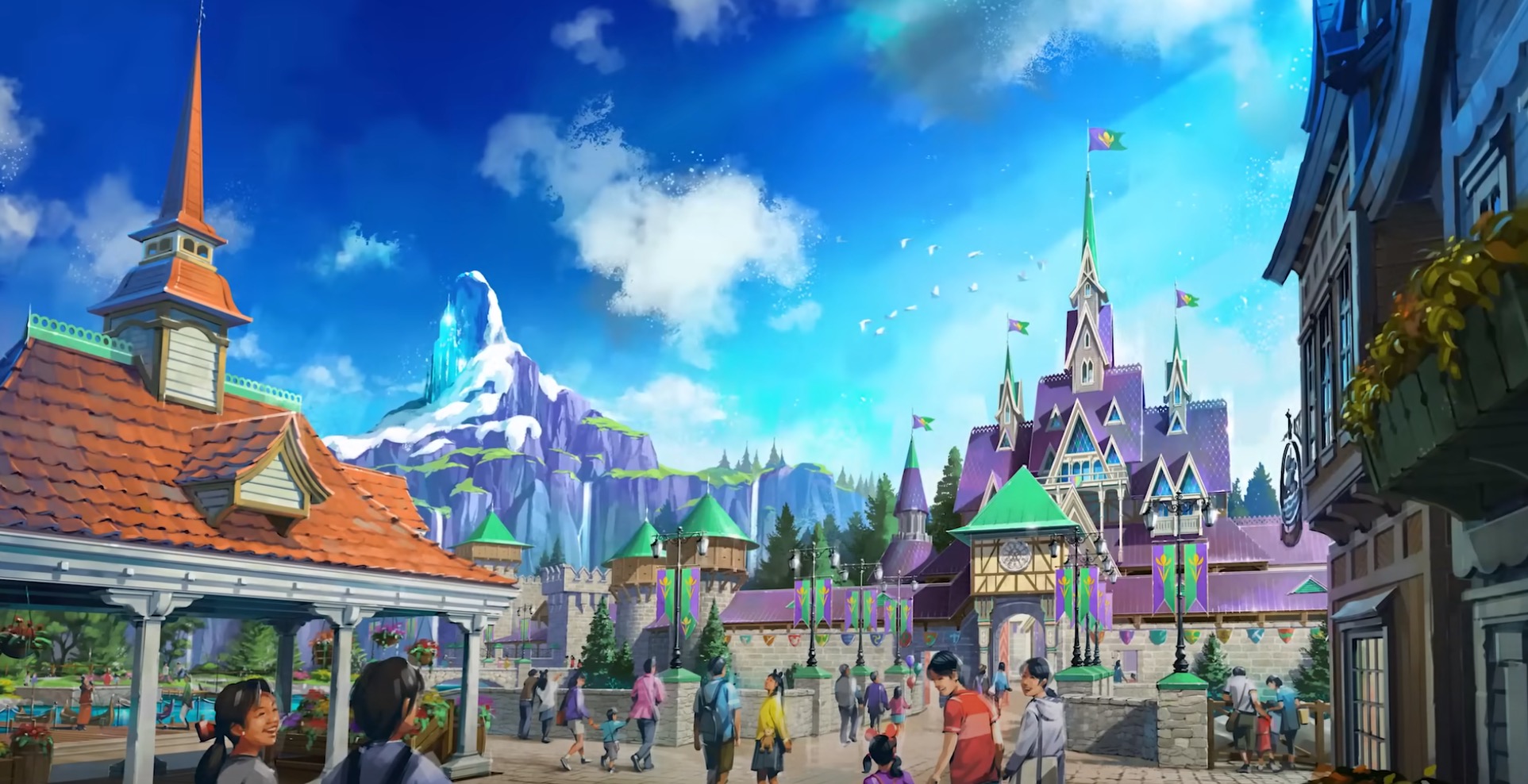 Tokyo Disneysea Shares Behind The Scenes Look At Construction Of Elsas