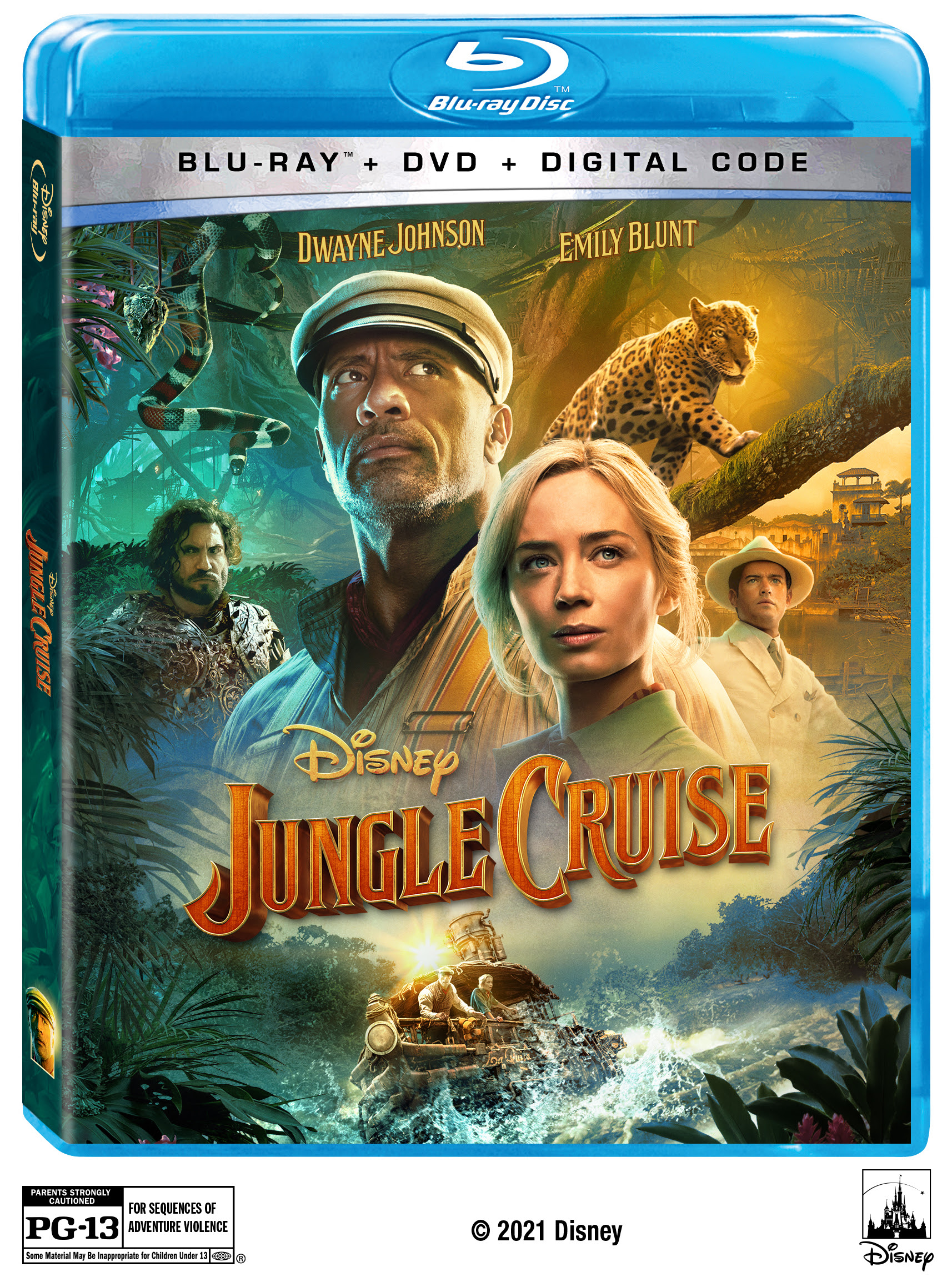 Disney S Jungle Cruise Is Coming To Blu Ray Dvd This November Chip And Company