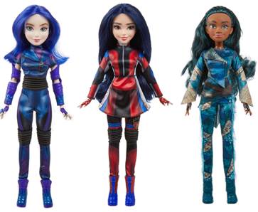 descendants 3 doll set