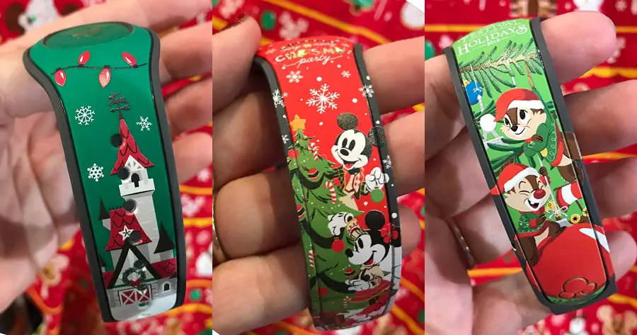 Disney Parks 2019 Epcot Festival Of The Holidays Chip & Dale LE2500 Magic Band 