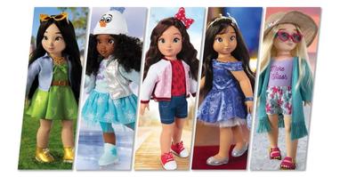 dose Discrimination grass The Disney ily 4EVER fashionable doll line is now at Target & Online | Chip  and Company