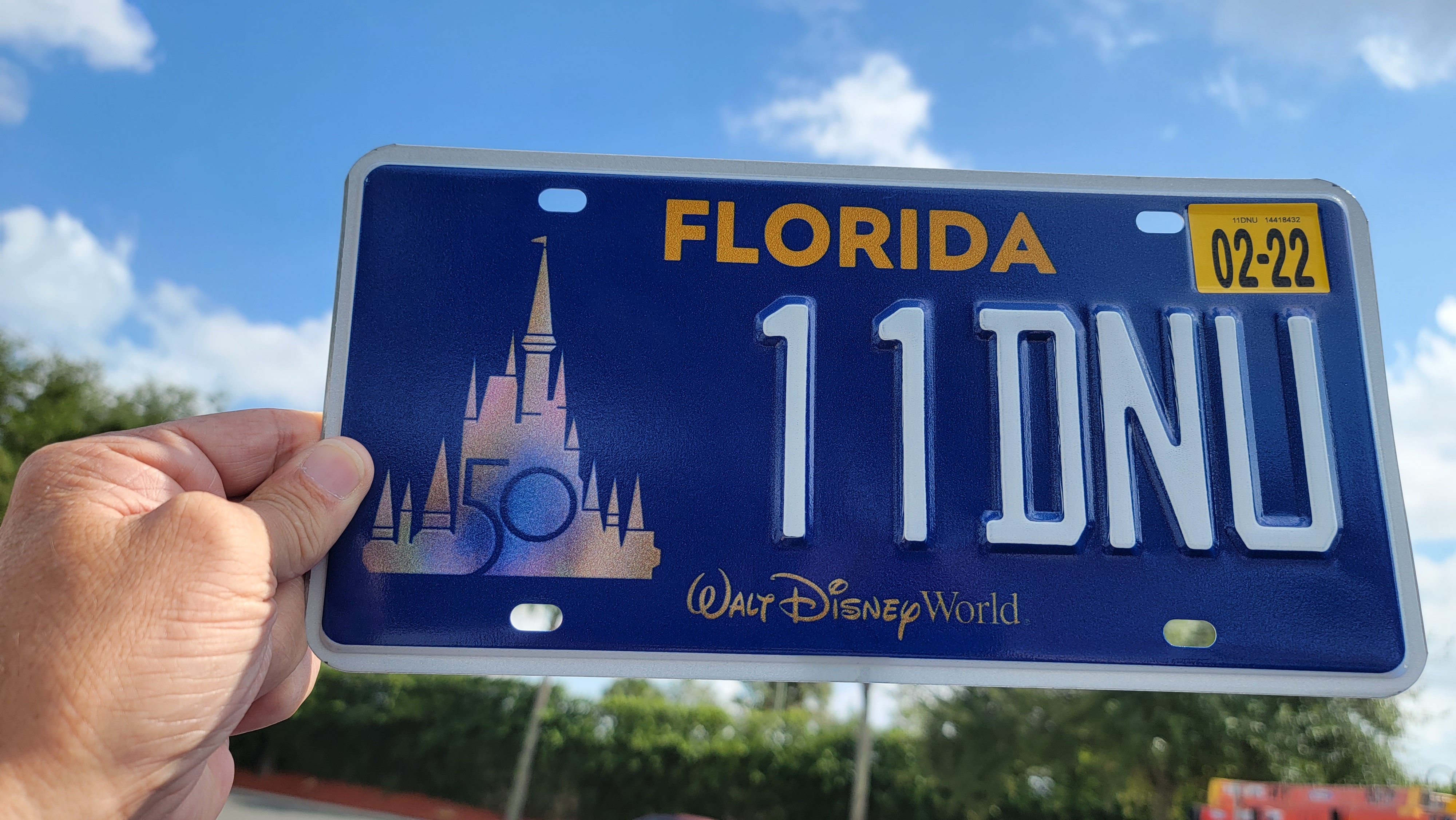 Walt Disney World Road Sign Inspired License Plate Disney's Animal Kingdom 