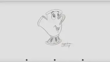 Learn How To Draw Chip From Disney S Beauty And The Beast Chip And Company