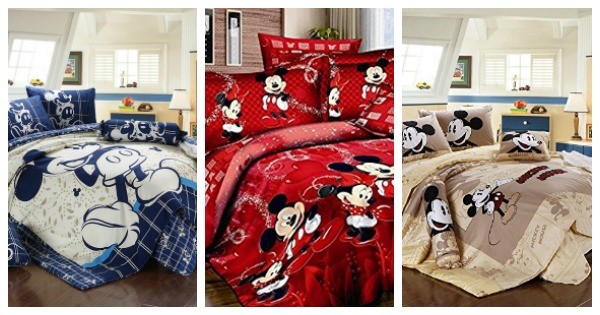 Mickey Mouse Bedding Sets for the Grown up Disney Lover Chip and