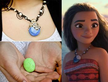 Disney Moana Heart of Te Fiti Locket Necklace – Super Smalls