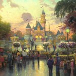 Thomas Kinkade - Newest Disney Dreams Series Paintings