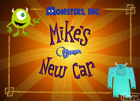Pixar short film collection – Mike’s new car