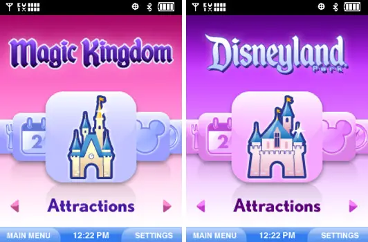 Mobile Magic â€“ First Disney Parks Mobile App Details, Screen Shots Unveiled