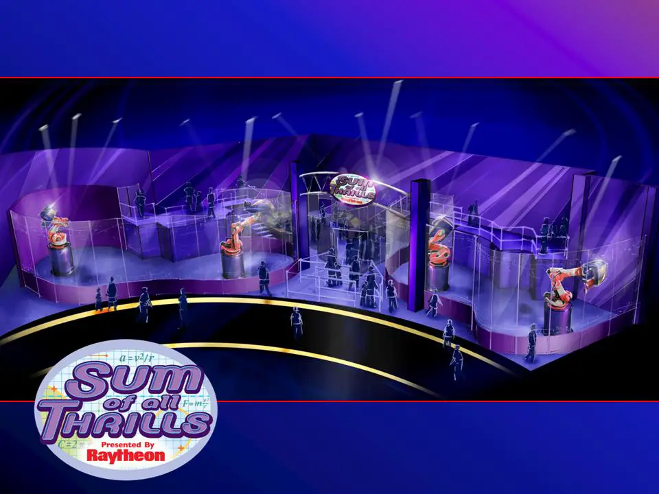Raytheon Company to unveil The Sum of All Thrills at Epcot