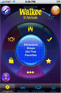 New Disney iPhone App – iGuide-Walkee