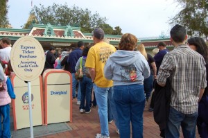 *New* Express Tickets allows guests speedy access into Disneyland