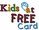 All Orlando Vacation Packages come with 2 Kids Eat FREE Cards