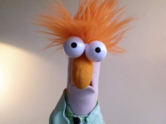 The Muppet’s Beaker sings Yellow by Coldplay