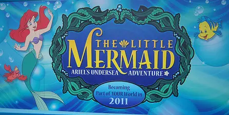 The Little Mermaid attraction at Disney’s California Adventure