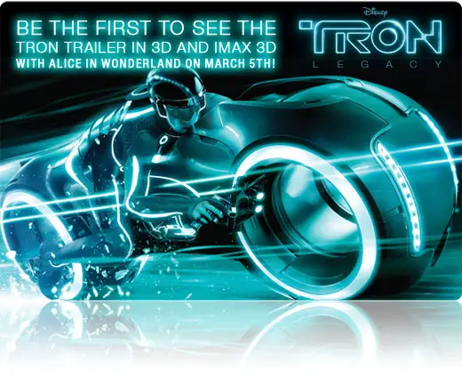 *New* Tron Legacy Pictures – Countdown to New Trailer Begins