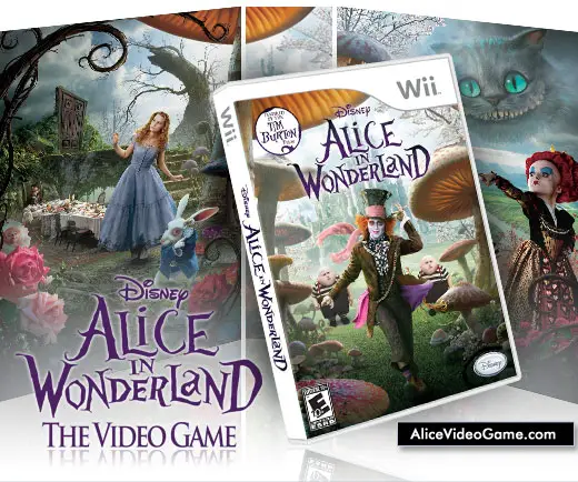 ALICE IN WONDERLAND Video Game: Alice Vignette Video