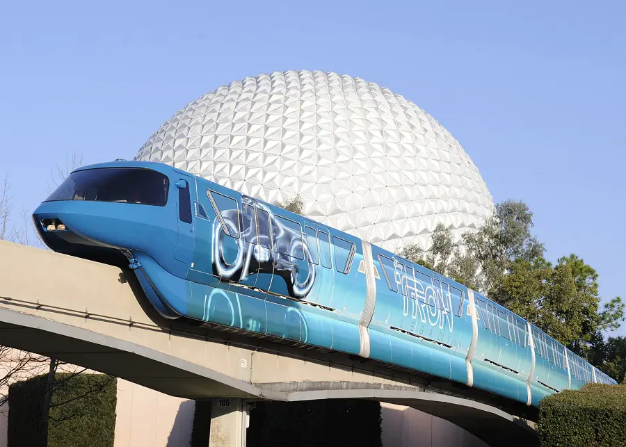 Tron Monorail now operating at Walt Disney World with Video