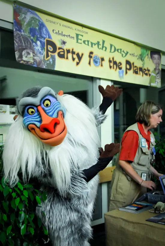 Party for the Planet on Earth Day at Disney’s Animal Kingdom