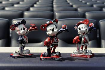 MLB and Disney Unveil Baseball-Themed Mickey Mouse Statues