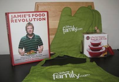 Disney Family.com & Jamie Oliver *Eating Healthly Giveaway*