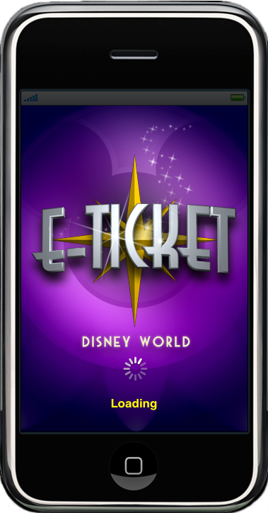iPhone’s eTicket for Disneyworld and Disneyland Update