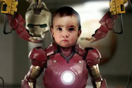 Marvel’s Newsest Movie – Iron Baby