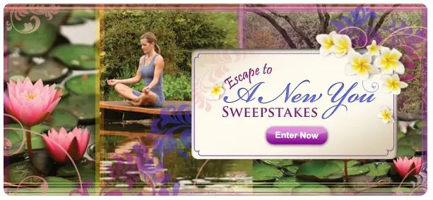 Disney’s Escape to a New You Sweepstakes