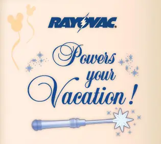 Rayovac Powers Your Disney Vacation – Magic Wand Sweepstakes