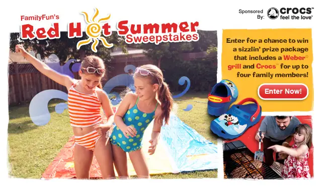 Disney’s Family Fun Red Hot Summer Sweepstakes