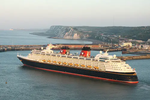 Disney Cruise Line makes inaugural call to Port of Dover, England