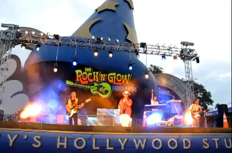 Disneyworld Rock n Glow Dance Party Video