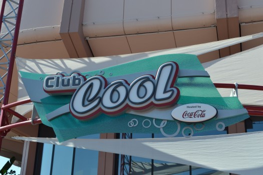 Epcot Club Cool Sign
