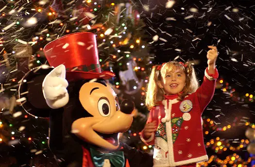 Celebrating Christmas with Mickey and the Gang at Disney World