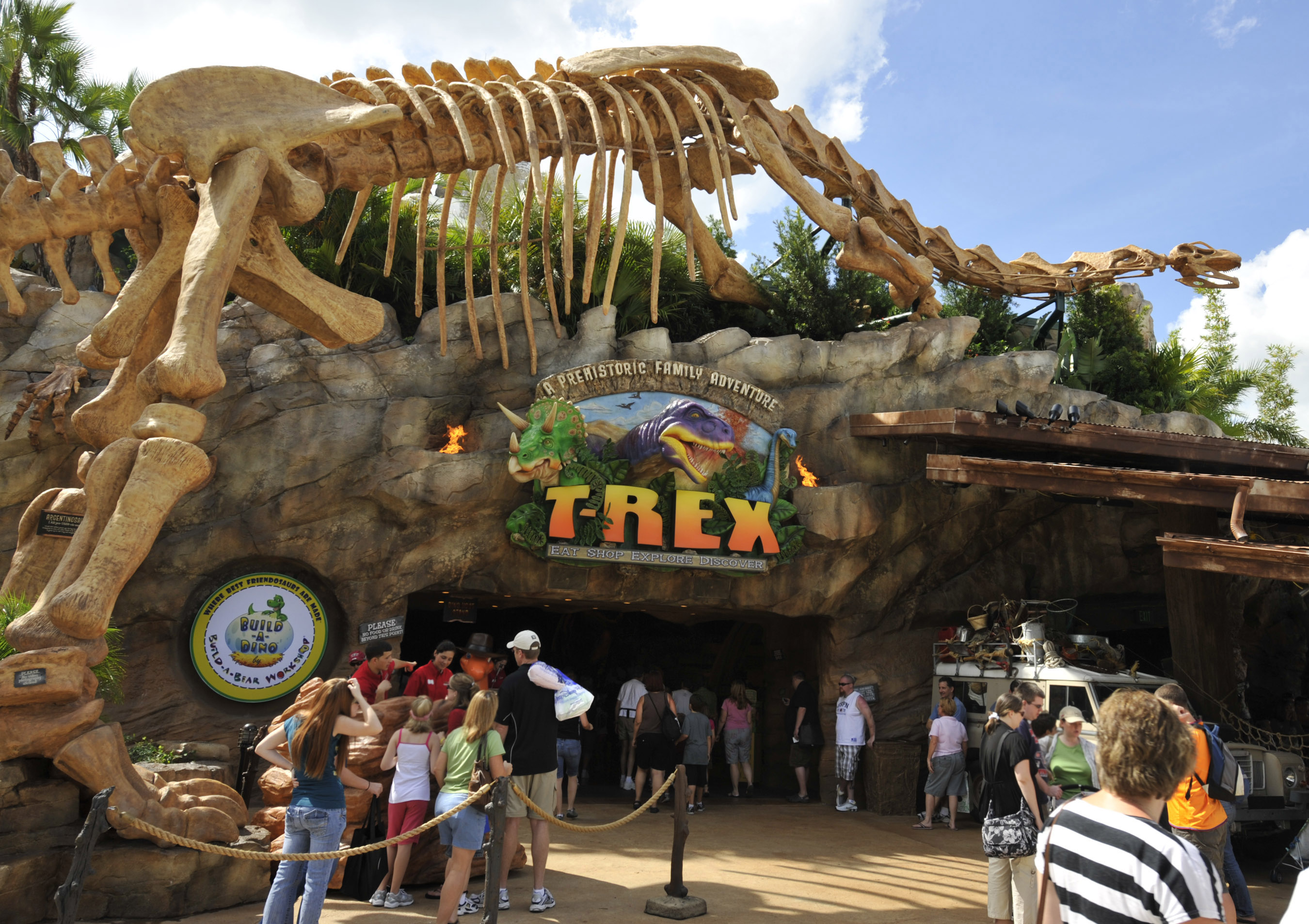 Dine with Santa Claus and More at T-Rex Café in Disney Springs