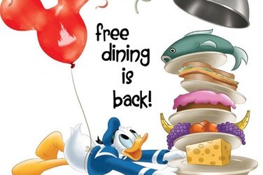 Free Dining Plan Available at Disney World Through July 31
