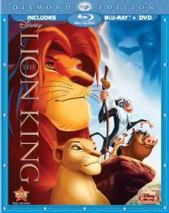 The Lion King   Diamond Edition Blu ray + DVD