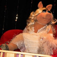 Miss Piggy Celebrates the Launch of The Opening Ceremony X Muppets Collection