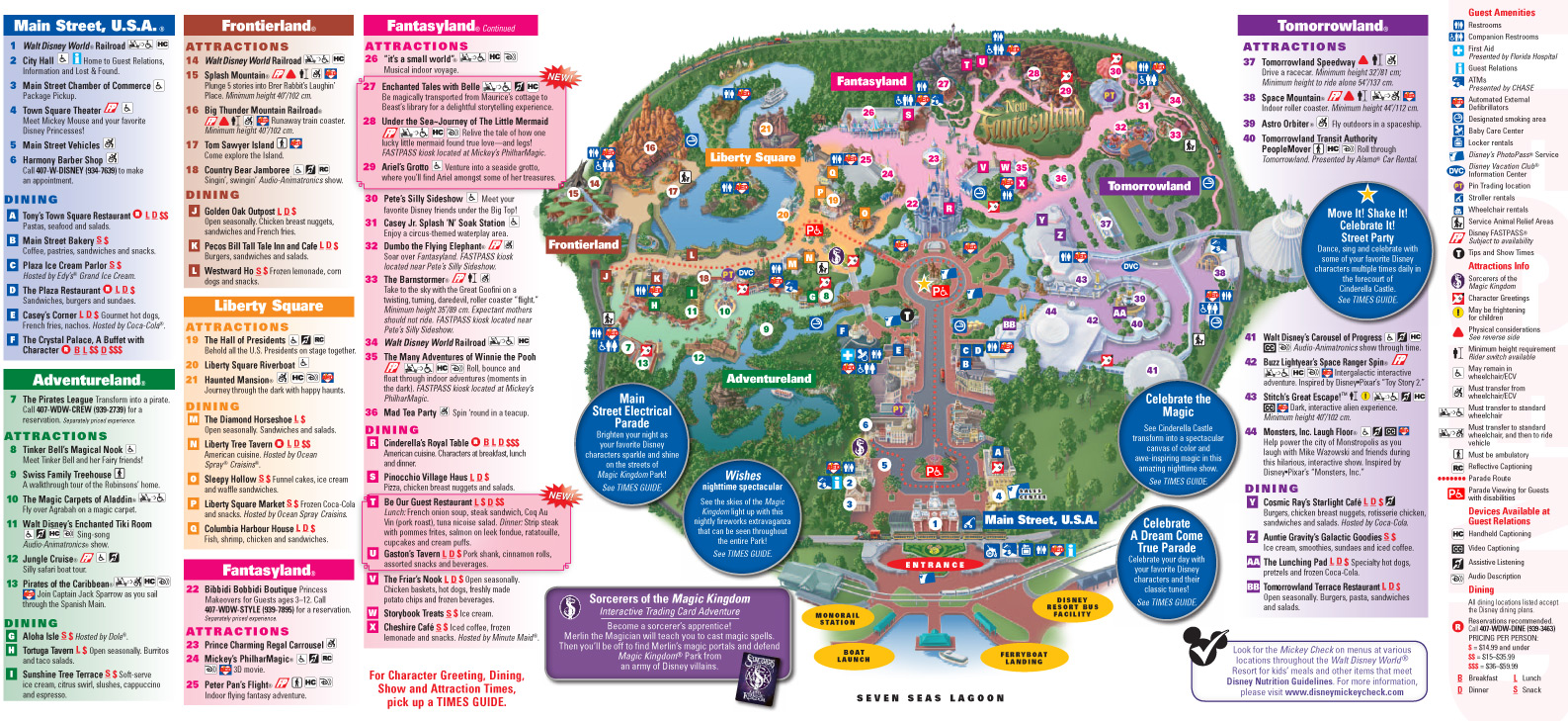 Disney Quick Tip – Study the Disney World Park Maps