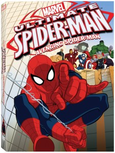 Ultimate Spider Man Avenging DVD box art