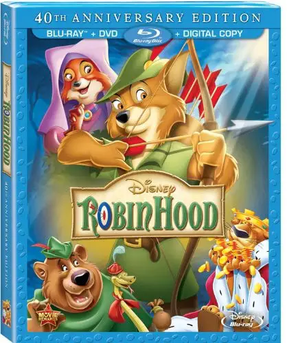 Disney’s Robin Hood Bluray Review