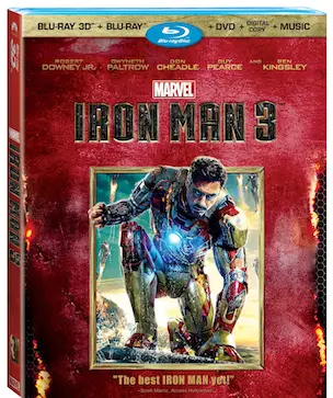Iron Man 3 Blu-ray and DVD Bonus Features Unveiled