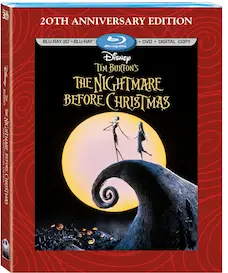 The Nightmare Before Christmas 20th anniversary Blu-ray and DVD coming soon!