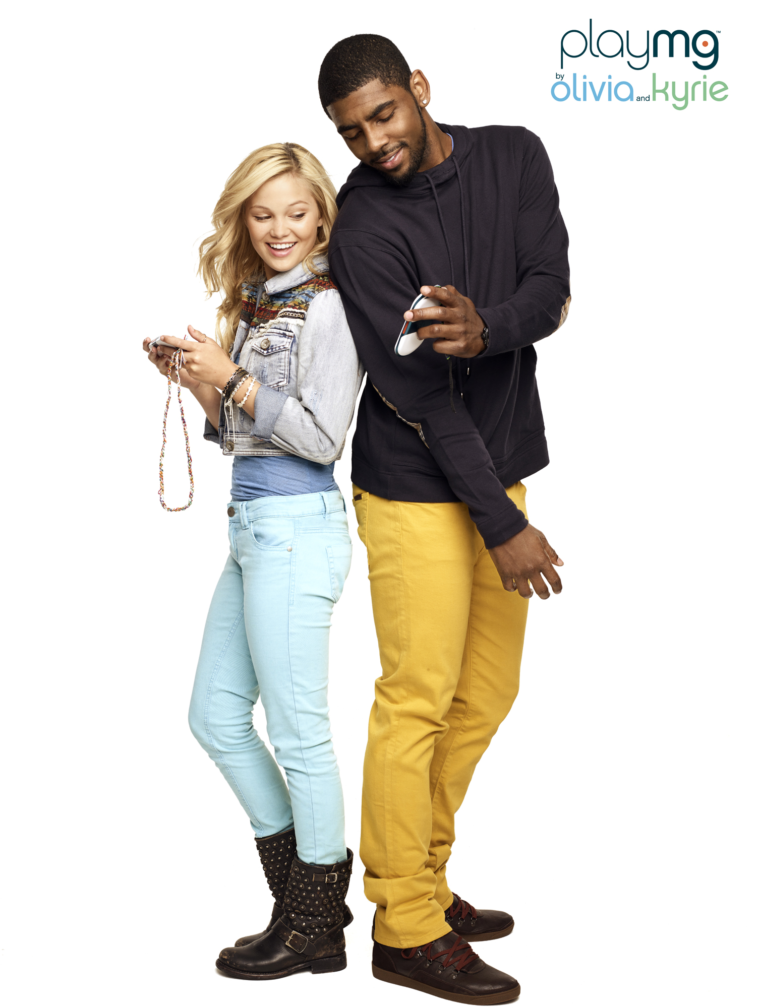 NBA Star Kyrie Irving and Disney actress Olivia Holt partner with PlayMG