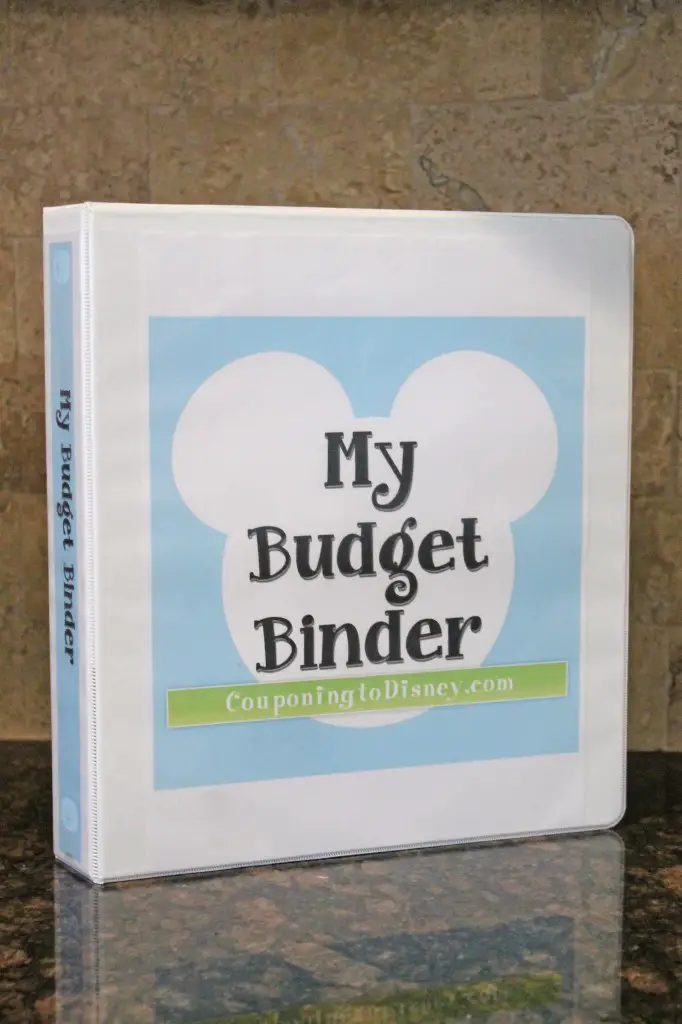 Use the Budget Binder to Budget, Track and Save for Disney