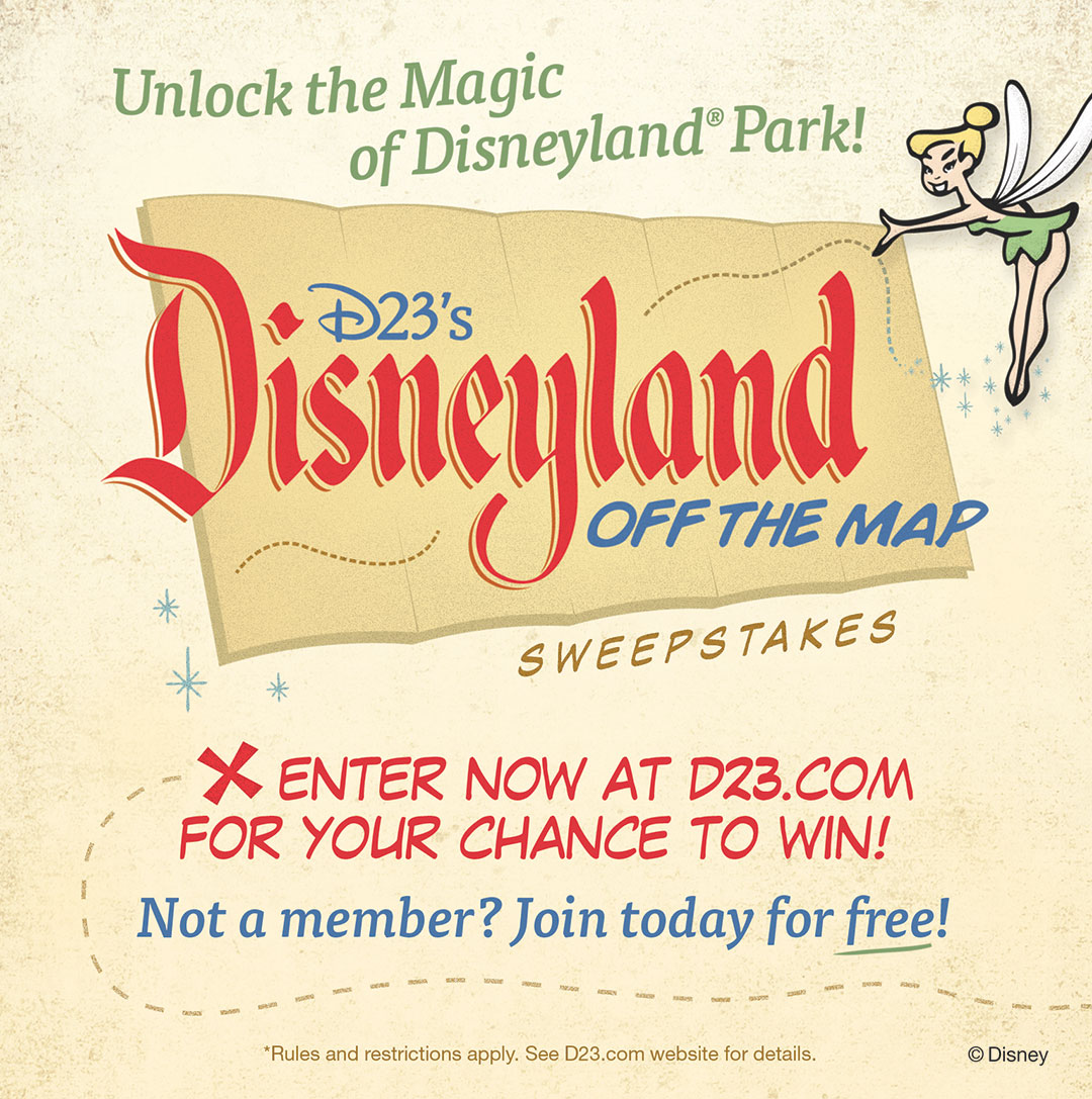 Disneyland Off the Map Sweepstakes