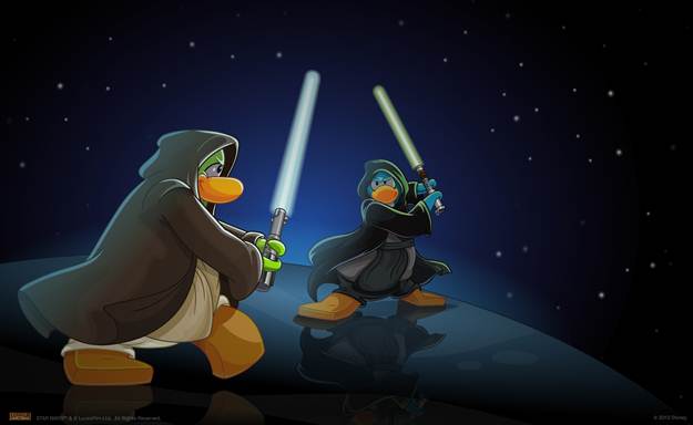Star Wars Takes Over Club Penguin