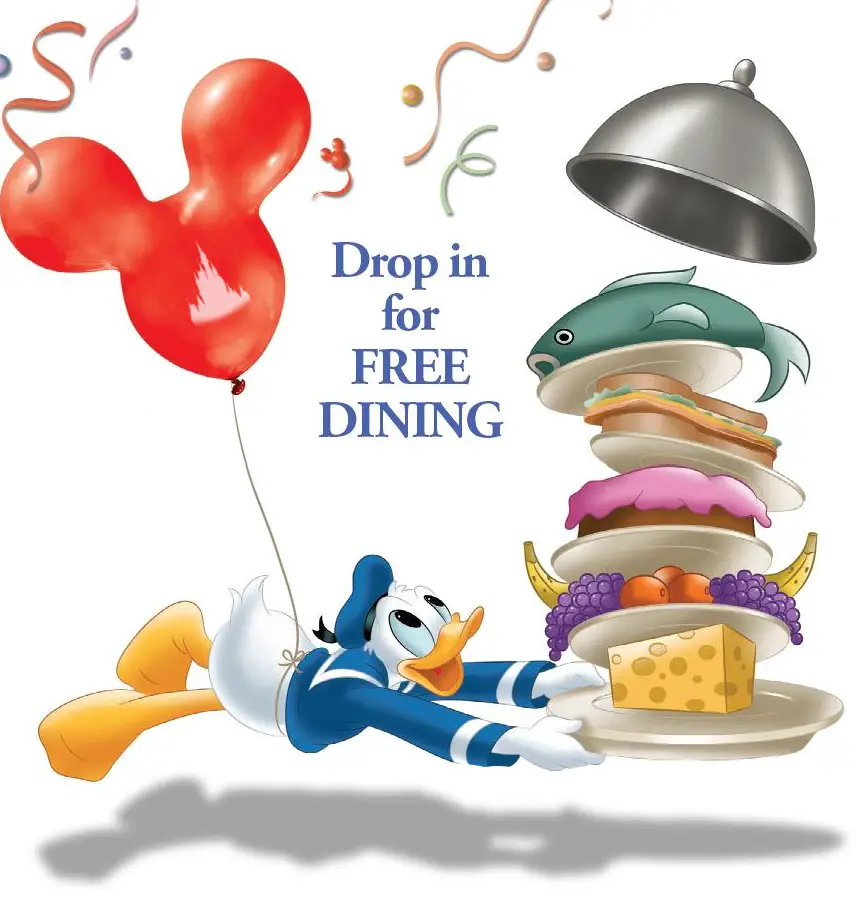 2014 Free Disney Dining Dates Might be Coming